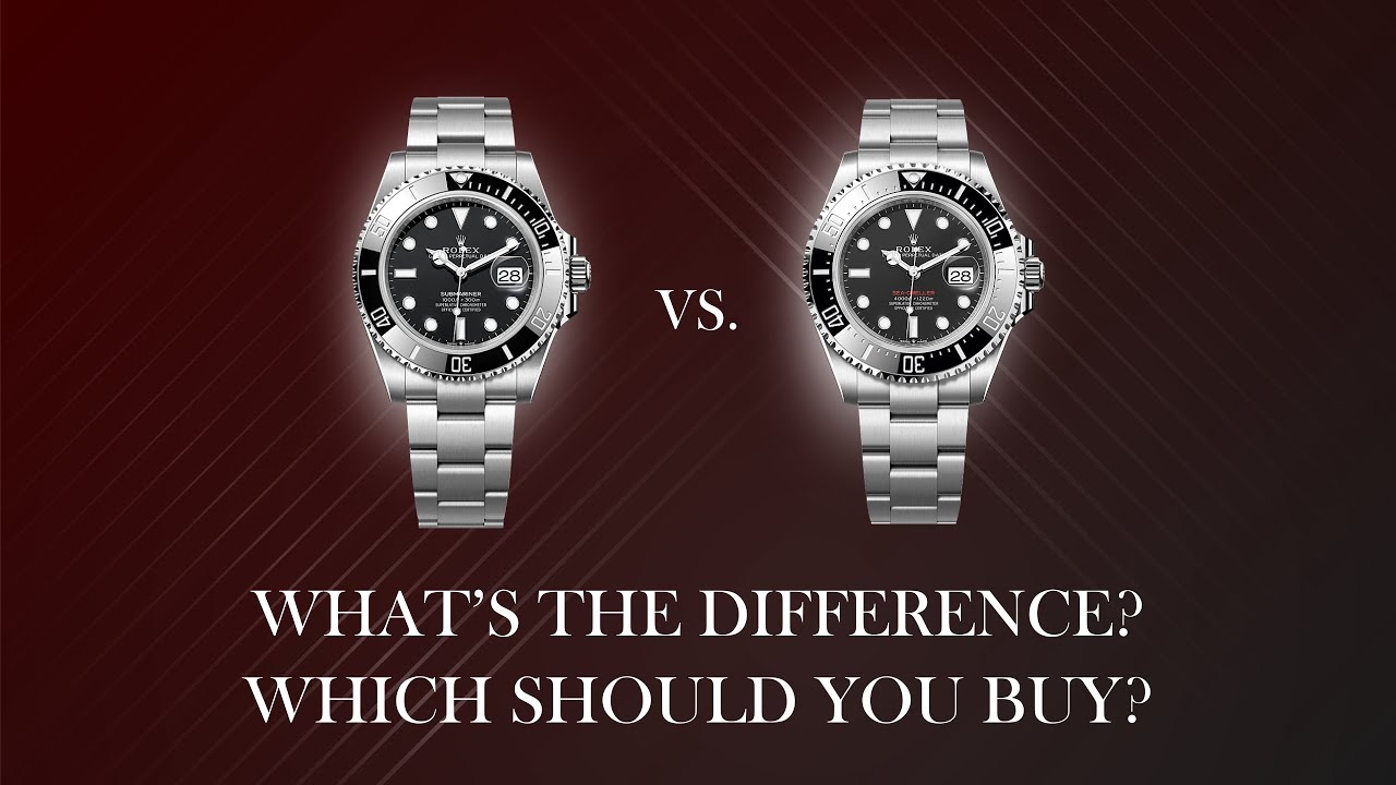ROLEX SUBMARINER VS. SEA-DWELLER!