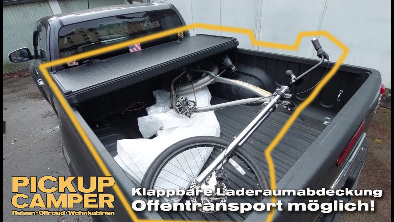 PICKUP CAMPER.tv: Klappbare Laderaumabdeckung II