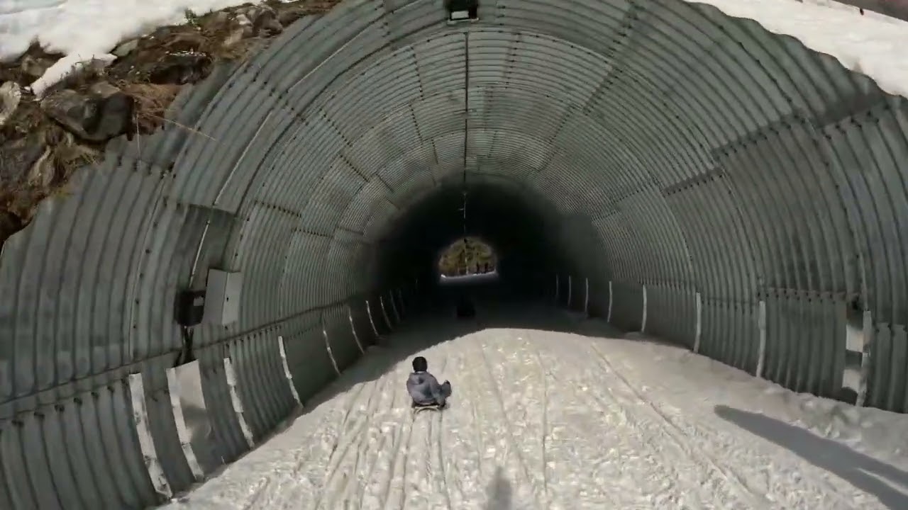 Rodelbahn am Hochwurzen / Schladming, Austria / Februar 2024