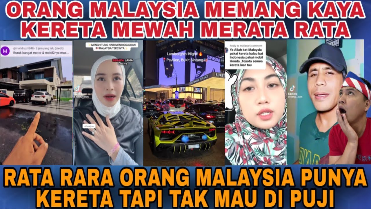 RATA RATA ORANG MALAYSIA SETIAP RUMAH MESTI PUNYA KERETA KAYA KAYA EMANG YEAH‼️
