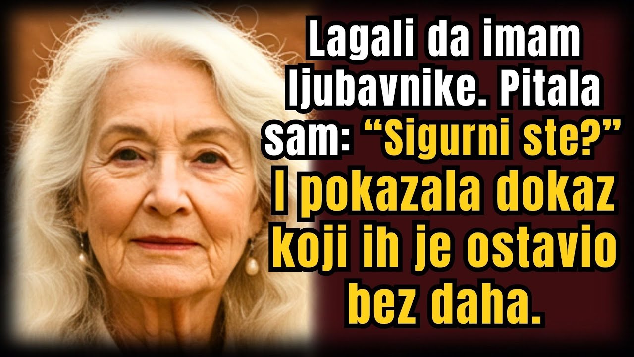 Kći i zet izmislili da imam ljubavnike — zaledili su se kad sam im pokazala istinu