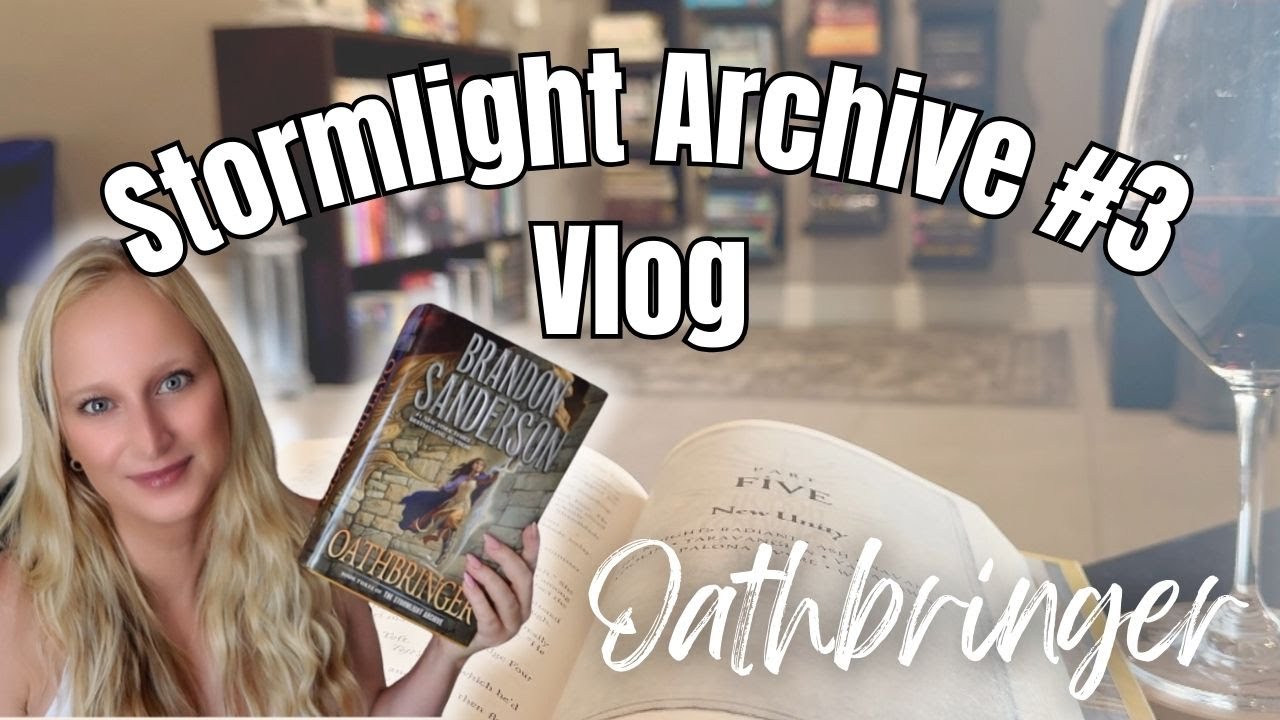 Reading Stormlight Archive for the First Time 🌟 Oathbringer Reading Vlog