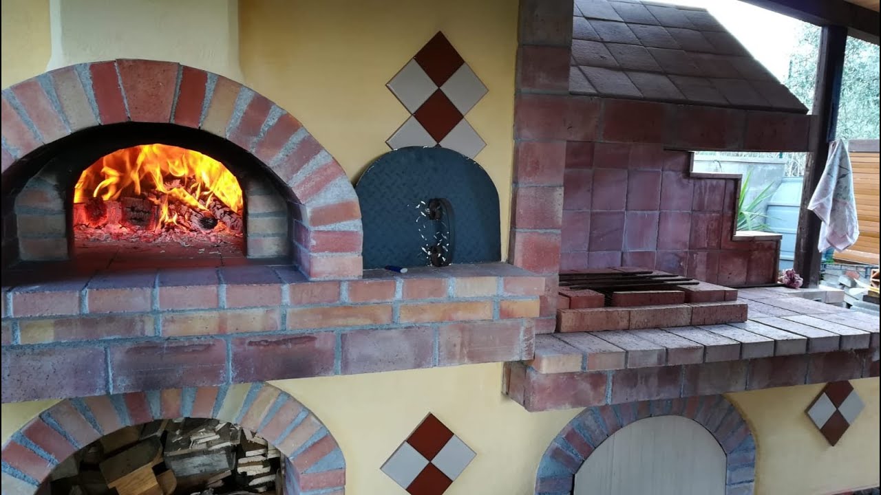 Costruzione Forno a Legna e Barbecue dell' Etna