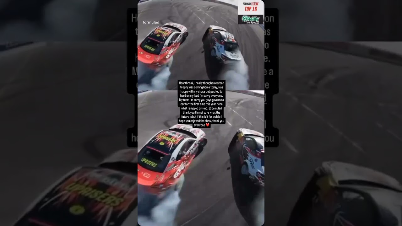 8 этап Formula Drift 2025. Conor Shanahan (Instagram stories от 18.10.25)