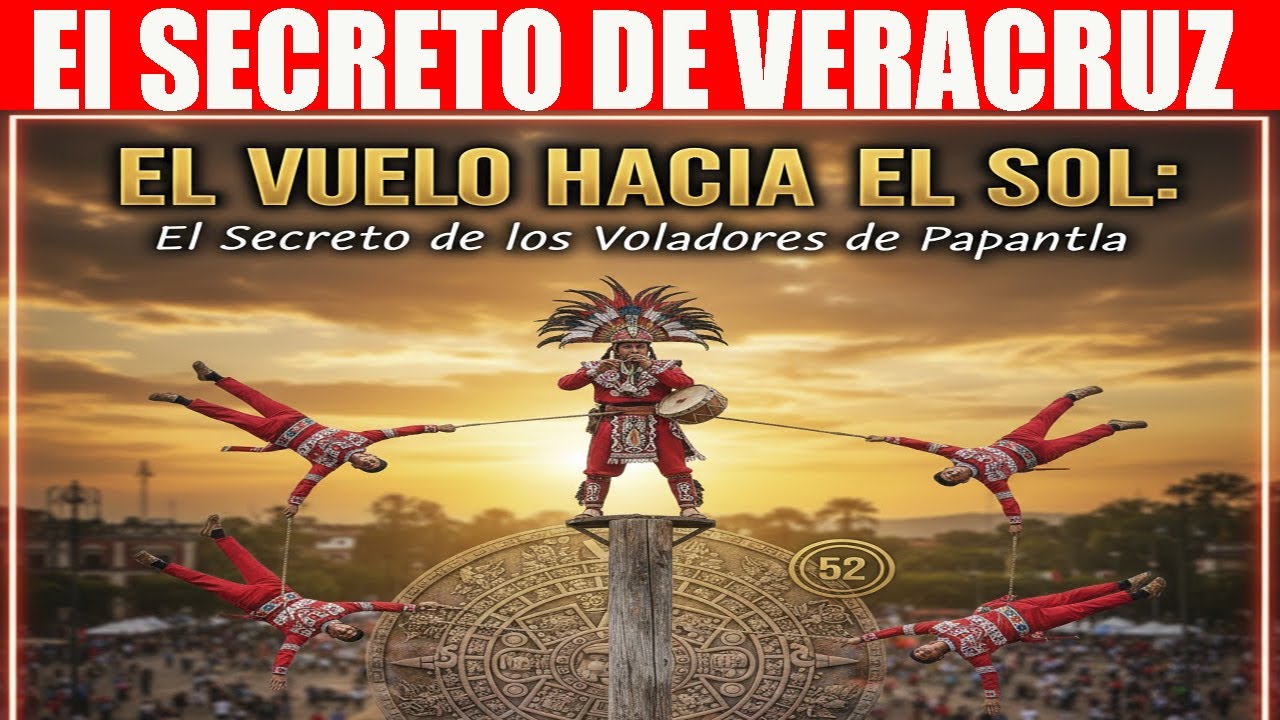 El SECRETO de los VOLADORES de PAPANTLA el VUELO HACIA el SOL PUEBLO MÁGICO de PAPANTLA VERACRUZ