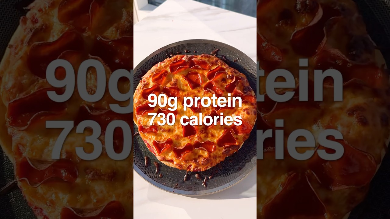 I made pizza healthy?! #shorts