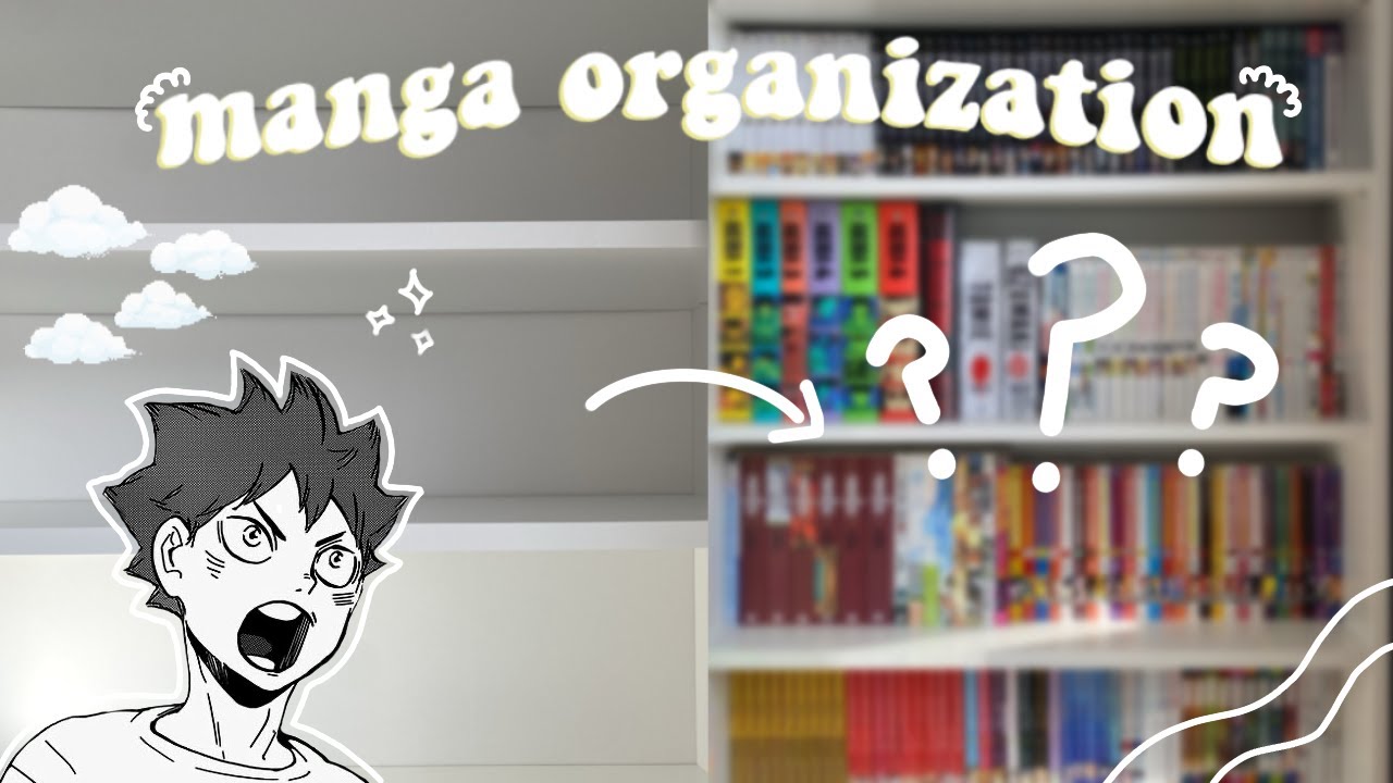organize my manga collection with me || new ikea shelves!