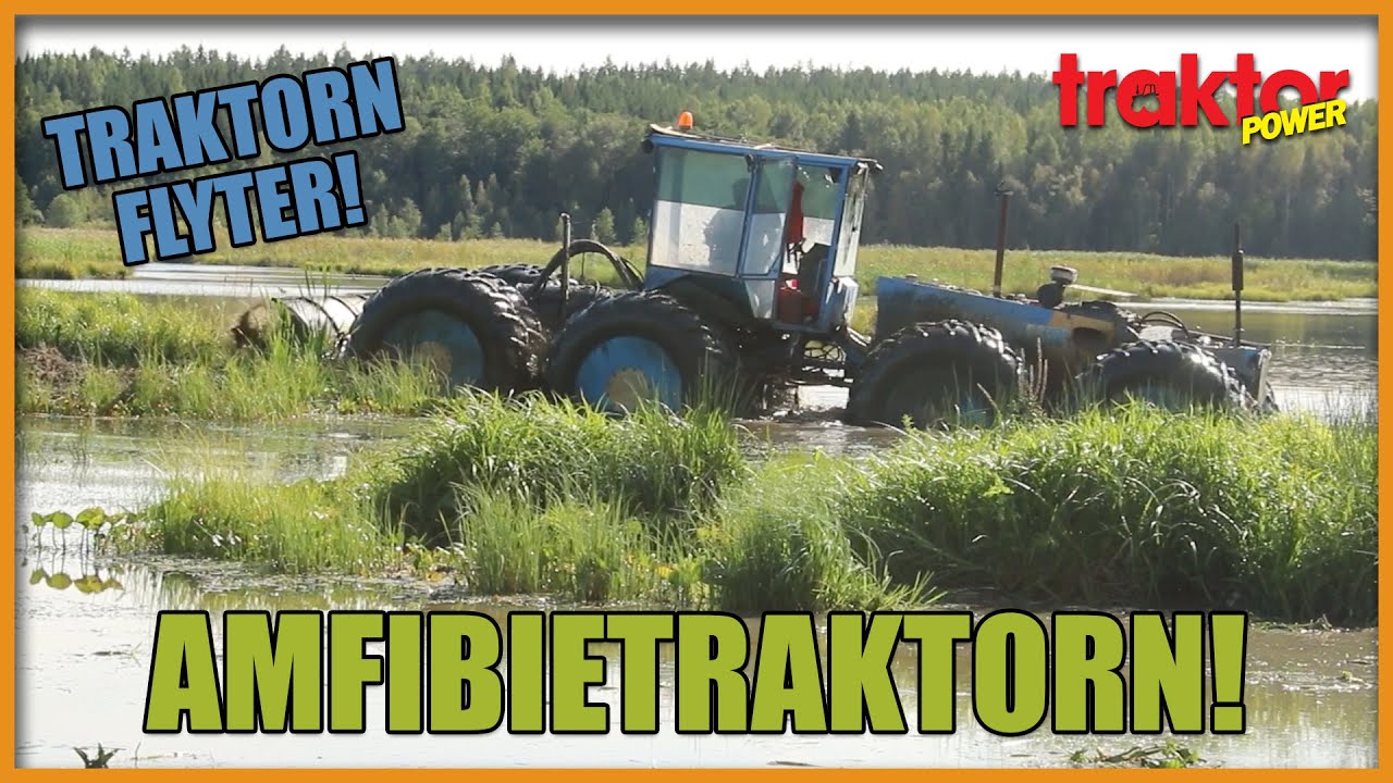 TRÄSKMONSTRET! – Arne Lindings amfibietraktor (Arkivmaterial från 2019)