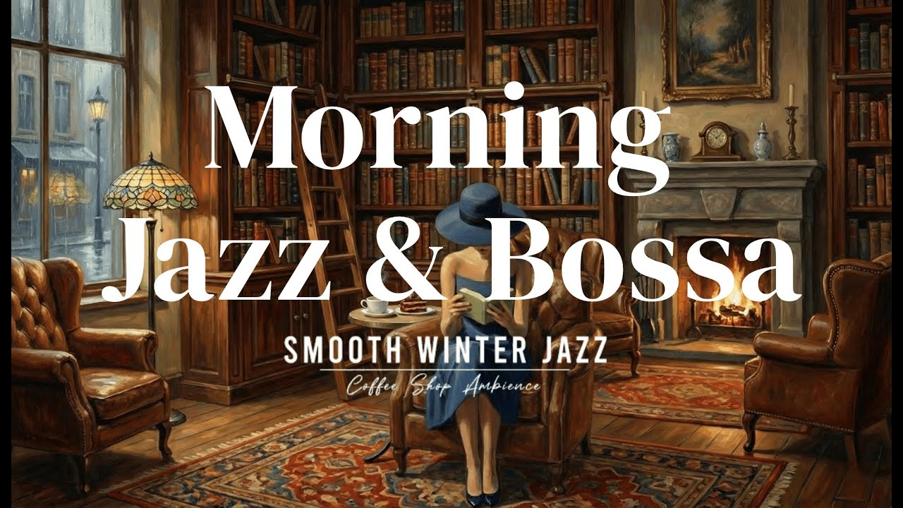 Warm Winter Morning Jazz 🔥 Relaxing Bossa Nova & Piano to Start Your Day