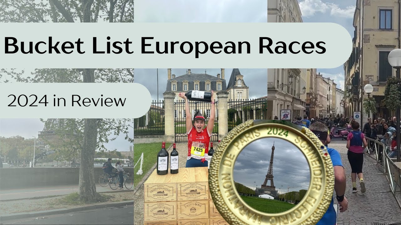 Bucket List Races Across Europe | 2024 Race Rankings | Marathons, Halfs, and More!