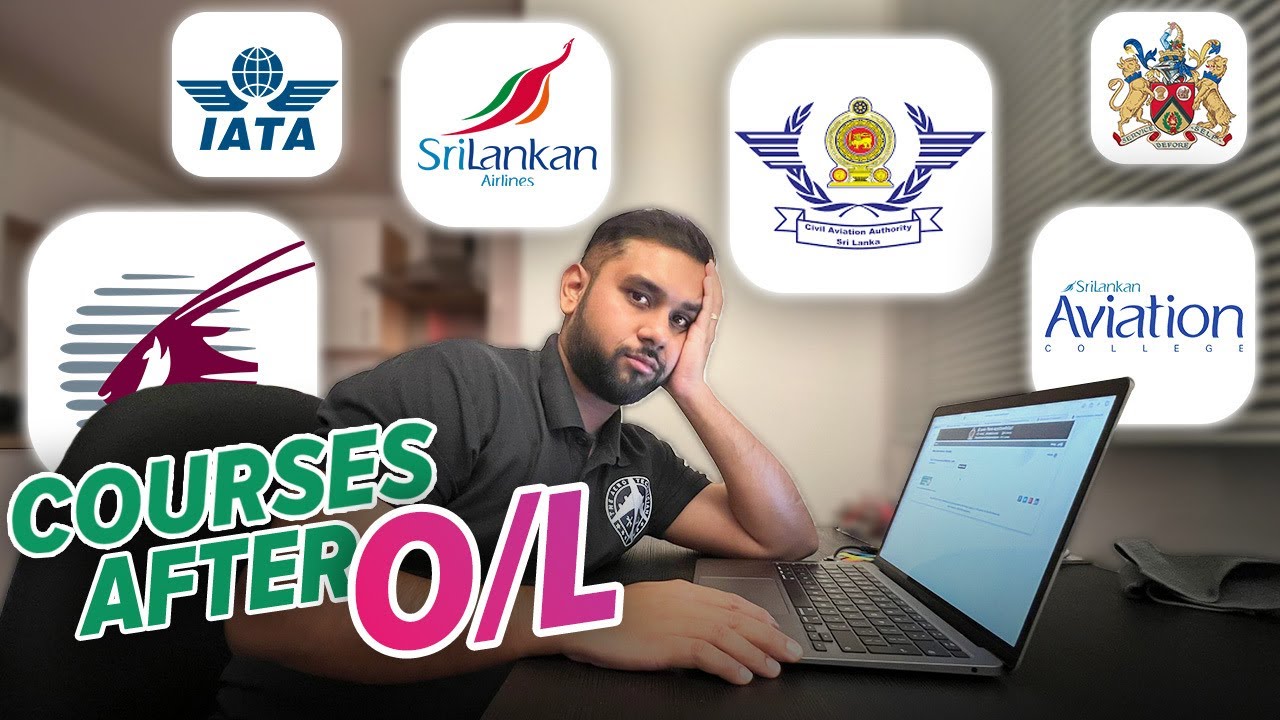 6  BEST Aviation Courses for O/L Students | O/Ls වලින් පසු කිරීමට හොඳම ගුවන් සේවා පාඨමාලා 6ක්