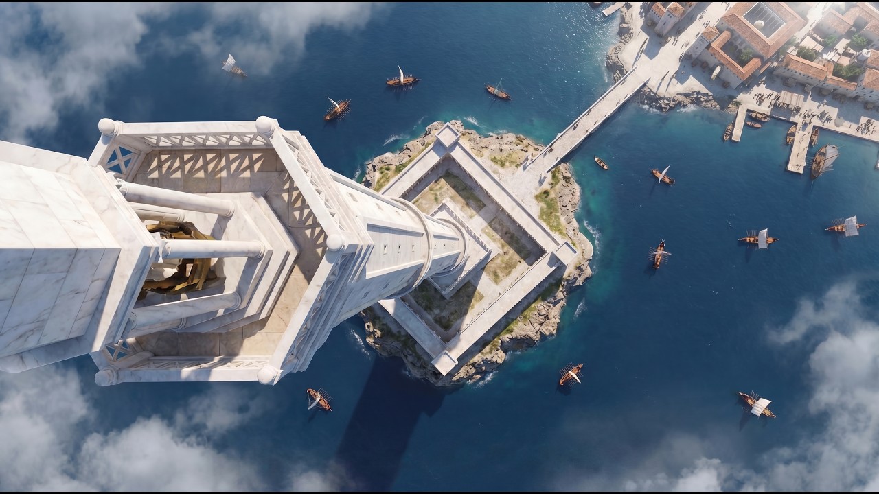 The Seven Wonders: Alexandria 250 BC (4K Visuals & Music)