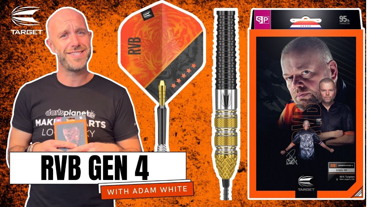 RVB 95 GEN 4 SP TARGET DARTS REVIEW WITH ADAM WHITE