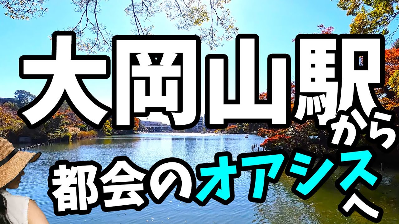 【大岡山駅】都市部のオアシス洗足池まで歩く！