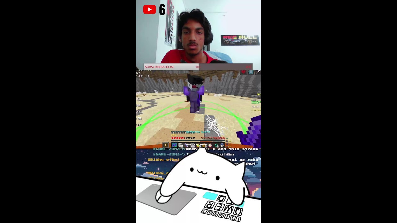 Minecraft Pvp Battle Royal Livestream #minecraft #gaming #livestream #short #fyp #live