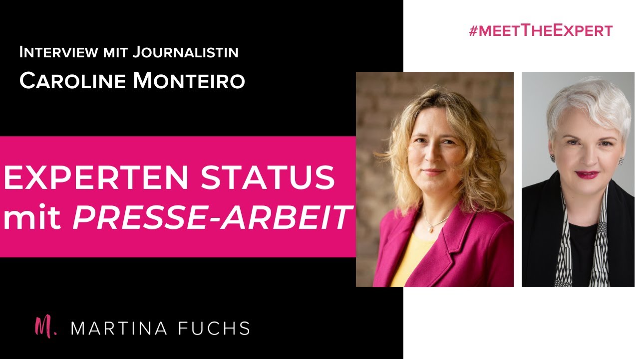 EXPERTENSTATUS Aufbau mit Pressearbeit