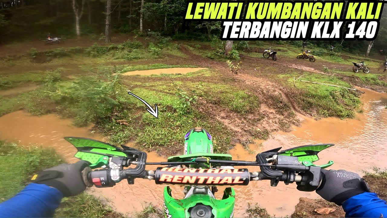 Di JALUR ASIK KLX !  TP DI TANJAKAN KY GINI, Gunung Lio jateng