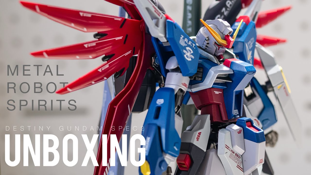 Metal Robot Spirits | DESTINY GUNDAM Re:Coordinate |Unboxing & Review|デスティニーガンダム[メタルロボット魂]