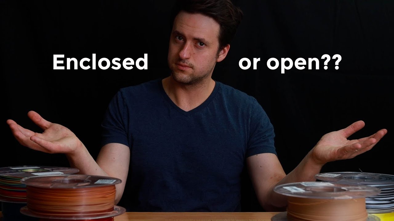 Amolessons: Enclosed vs. open-air 3D Printers