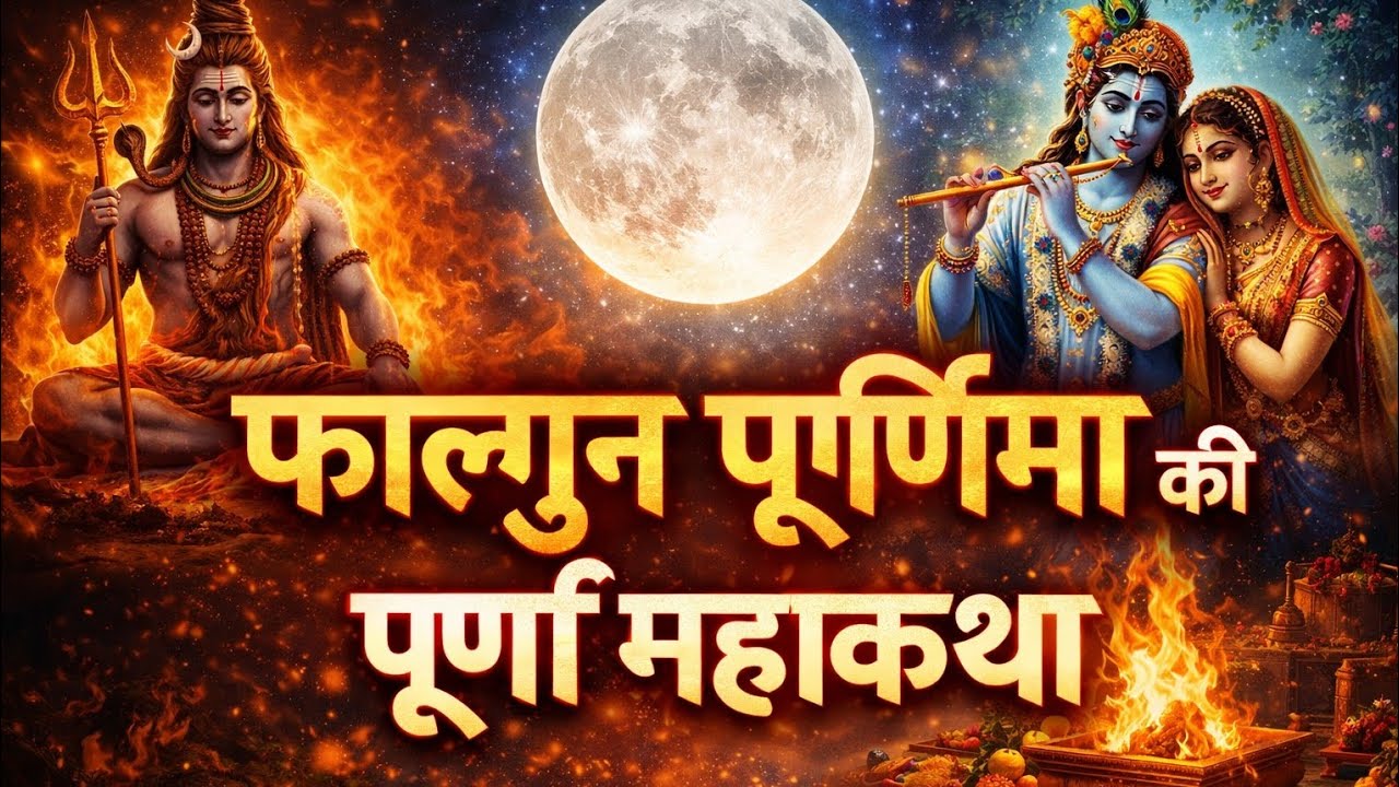 फाल्गुन पूर्णिमा कथा | Falgun Purnima Katha | होलिका दहन कथा | प्रह्लाद कथा | भक्ति और चेतना 