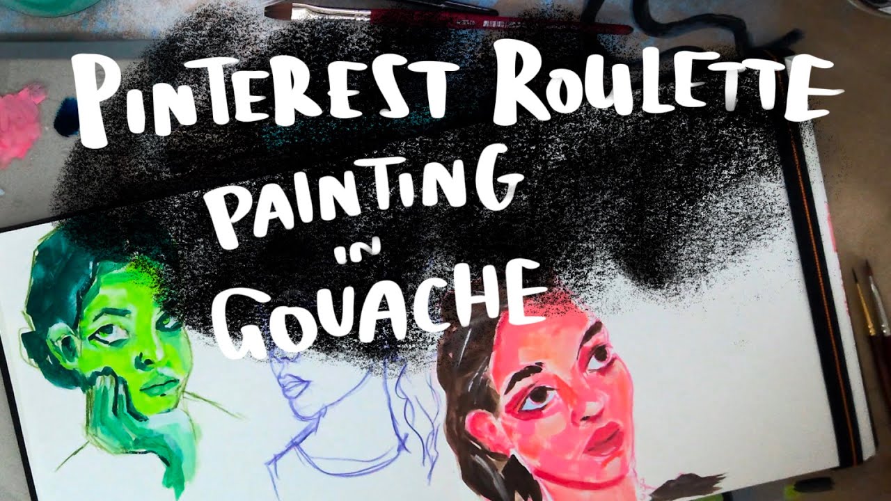 Draw + Paint | Painting References with Pinterest Roulette