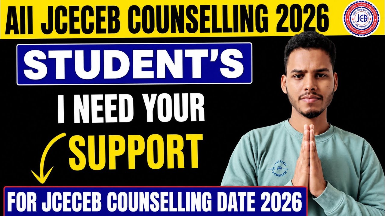 All JCECEB Counselling 2026 Students, I Need Your Support 🙏