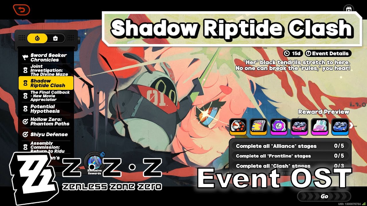 Shadow Riptide Clash Event Theme Music | Zenless Zone Zero OST