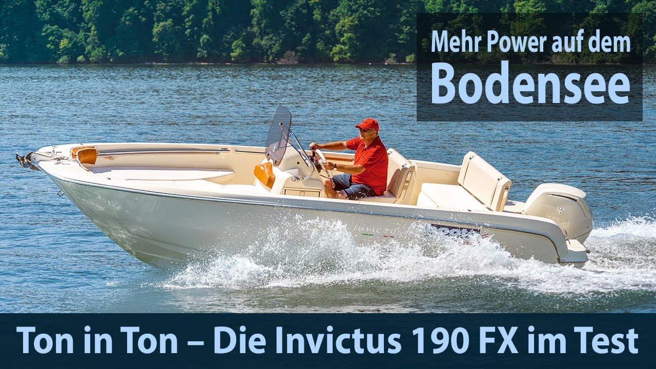 Invictus 190 SX | Test auf dem Bodensee