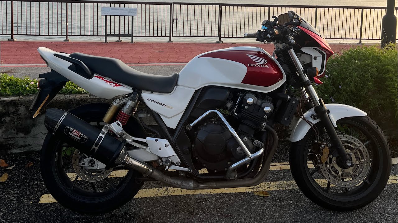 Honda CB400 Super Four Revo 2 Yoshimura POV Riding | NO COMMENTARY | Morning Work Commute