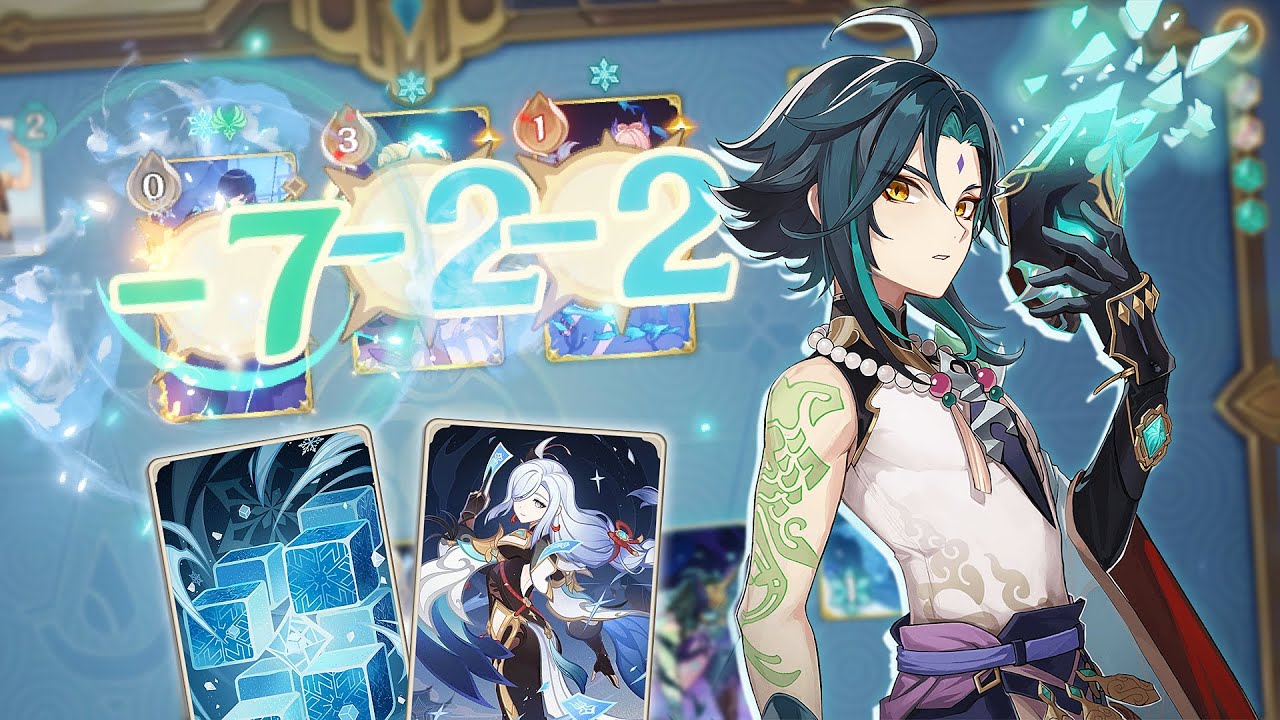 My first Cryo Xiao hits like I wanted | Genshin Impact TCG
