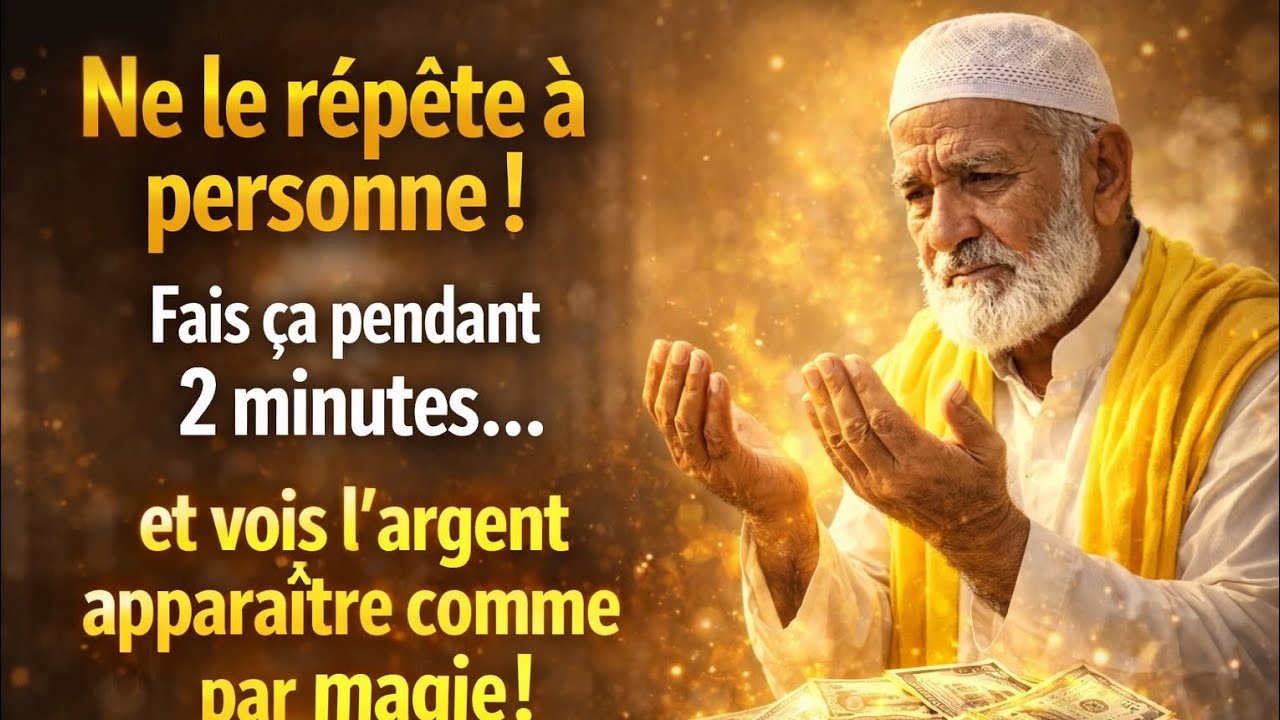 ne le répète à personne !fais ça pendant  2minutes... et vois l'argent apparaître comme par magie !