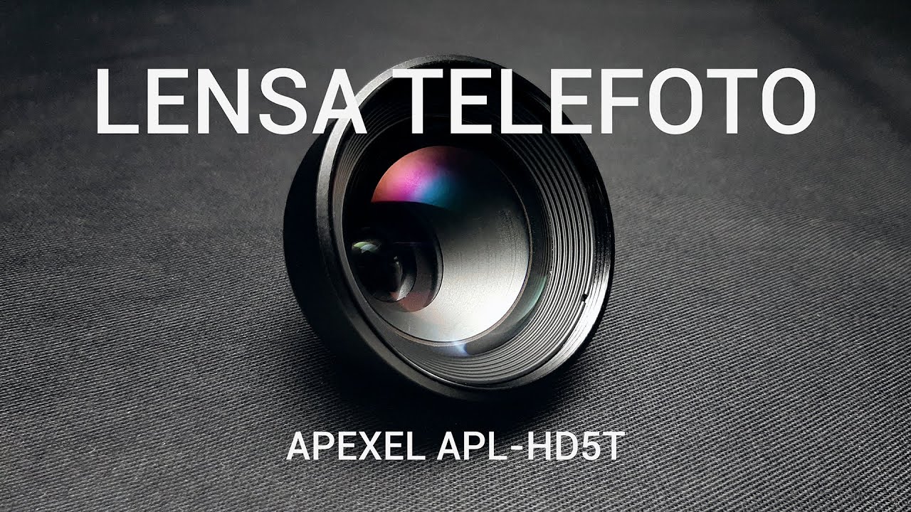 Review lensa Apexel Telephoto 2x (APL-HD5T)