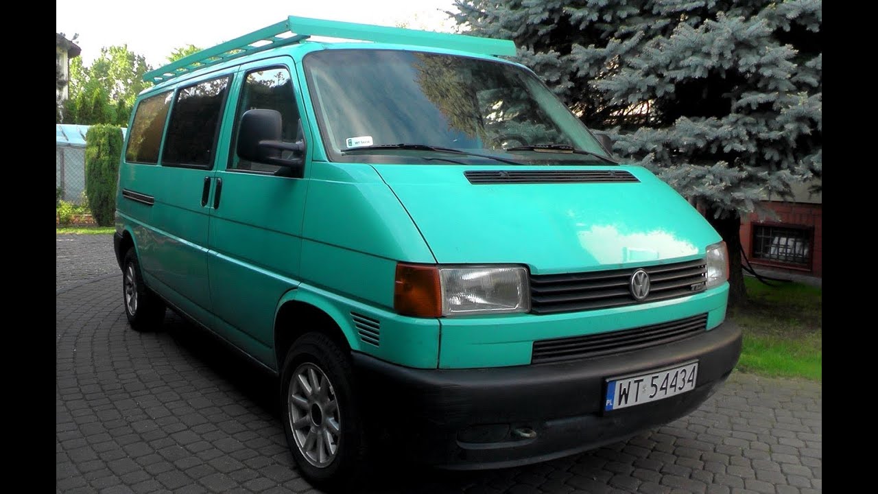 Volkswagen Transporter T4 2.5 TDI - silnik, wnętrze, nadwozie, dźwięk wydechu
