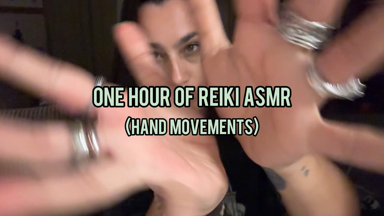 1 Hour of Fast & Aggressive Reiki ASMR | Hand Movements