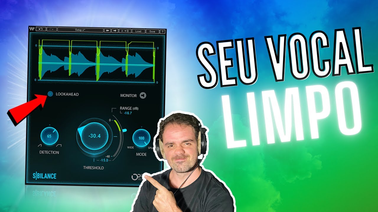 Sibilance Waves TUTORIAL - (O Melhor Plugin De-esser) 🇧🇷