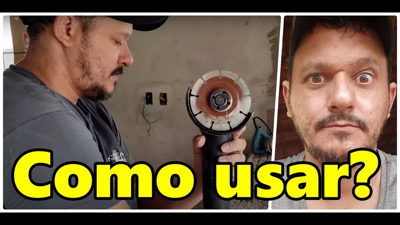 Como usar disco de cerâmica na esmerilhadeira