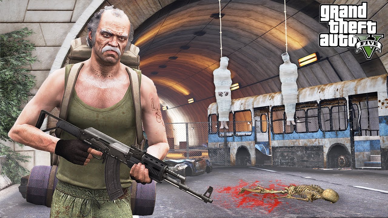 ТОННЕЛЬ СМЕРТИ ► GTA 5 Зомби Апокалипсис #5