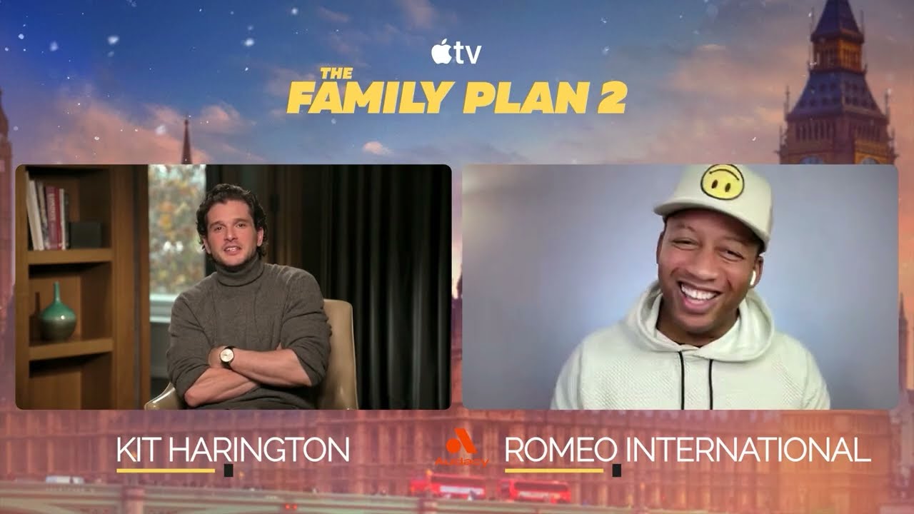 Kit Harington on joining 'The Family Plan 2' on Apple TV