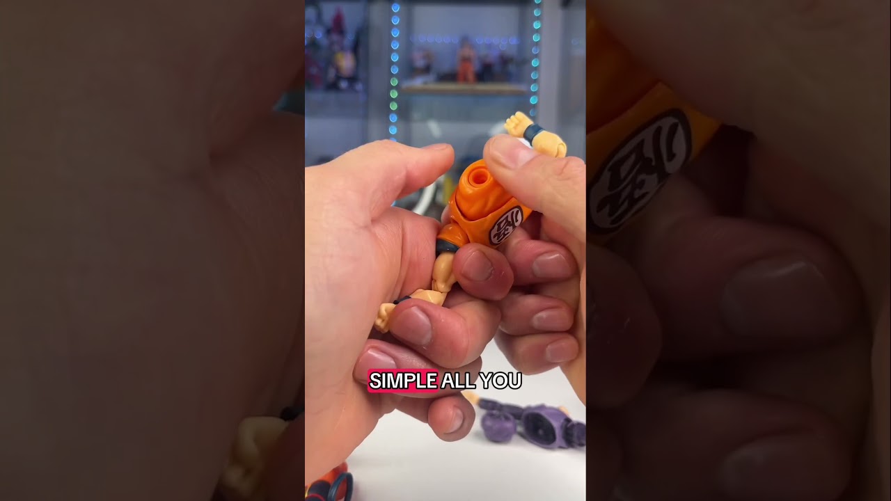 S.h.Figuarts Dragonball z 2.0 torso mod tutorial