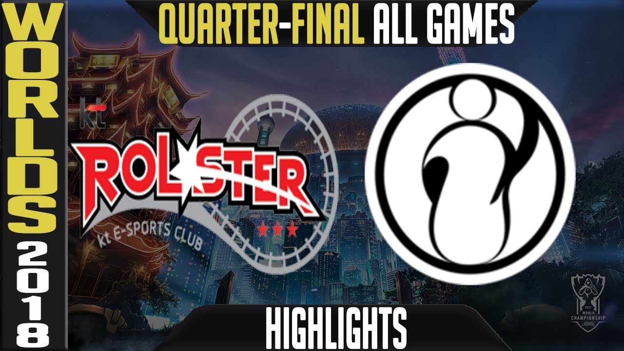 KT против IG: обзоры ВСЕХ ИГРОВ | Четвертьфинал ЧМ-2018 | KT Rolster против Invictus Gaming