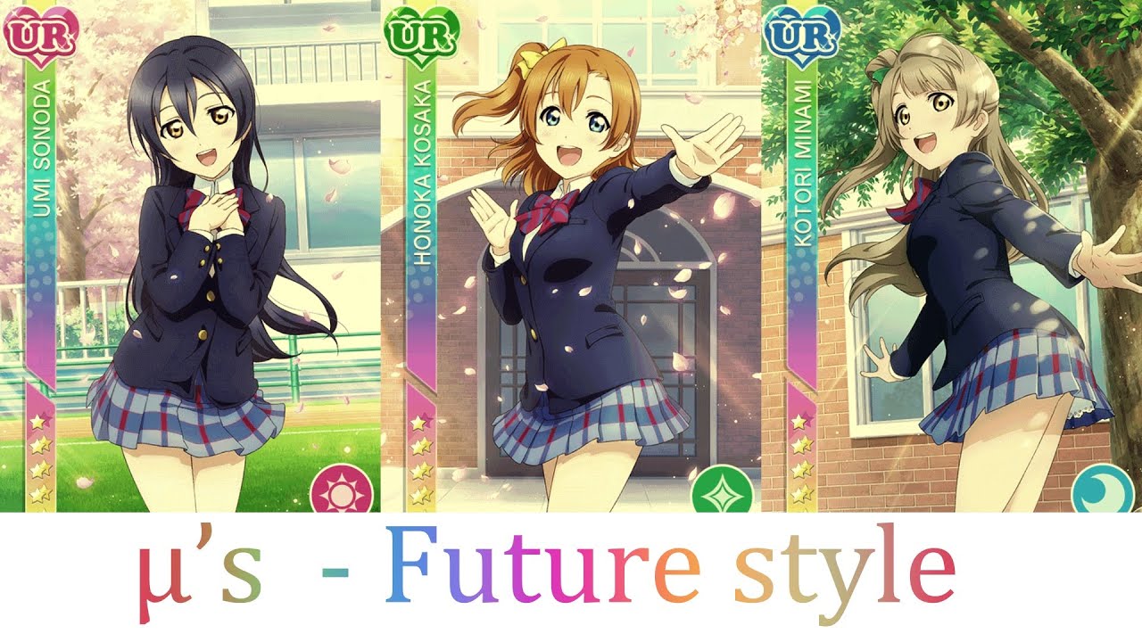μ’s 2d years - Future style [ENG LYRICS] [COLOR CODED]