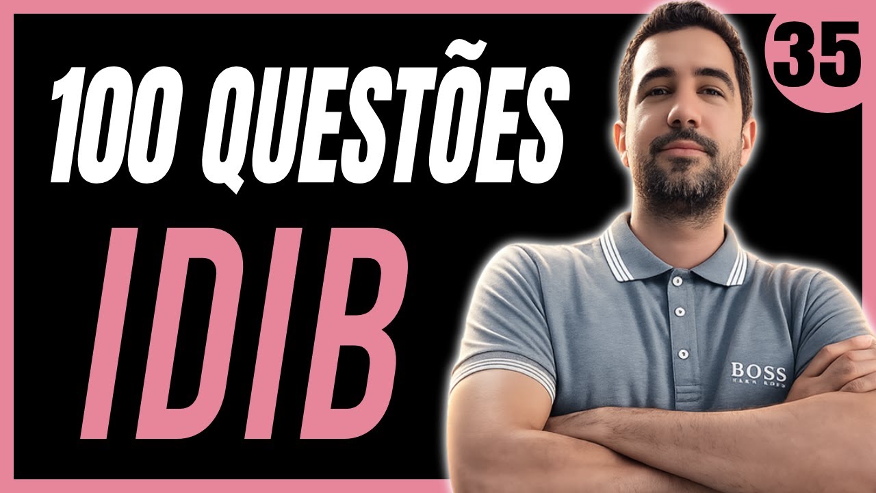 100 Questões IDIB | Matemática e Raciocínio Lógico | Questão 35