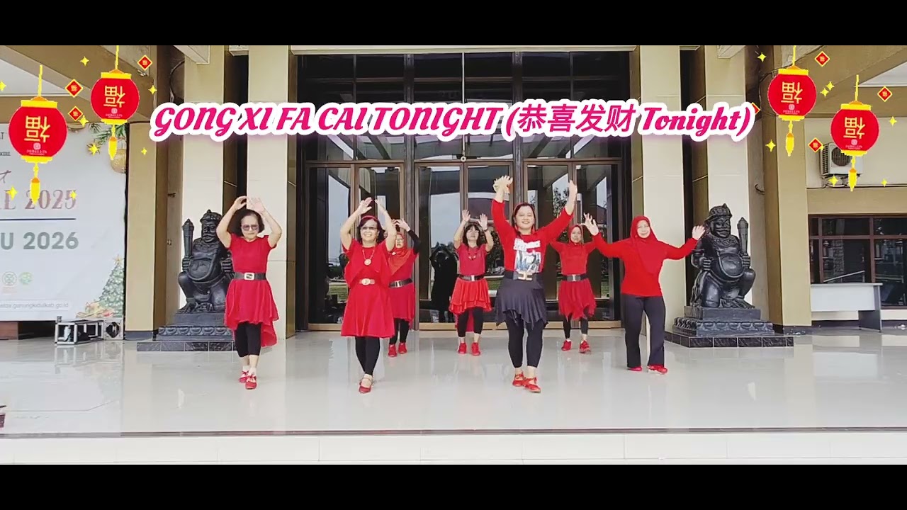 GONG XI FA CAI TONIGHT (恭喜发财 Tonight) /Beginner/Choreo Yuli(INA)/Demo by Smetamoris LDC