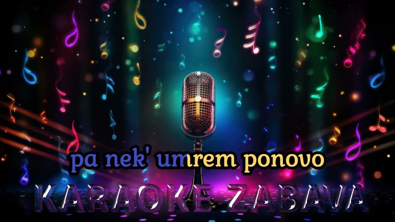 Kad Nestanem Jednog Dana - IPCE AHMEDOVSKI - *KARAOKE*