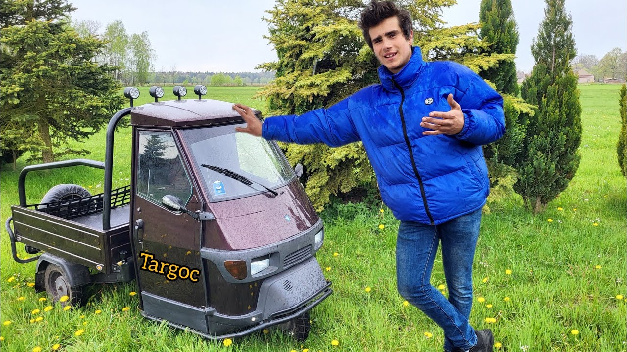 jeśli znudzi ci się zwykłe auto to te pokochasz (piaggio ape 50 2t)