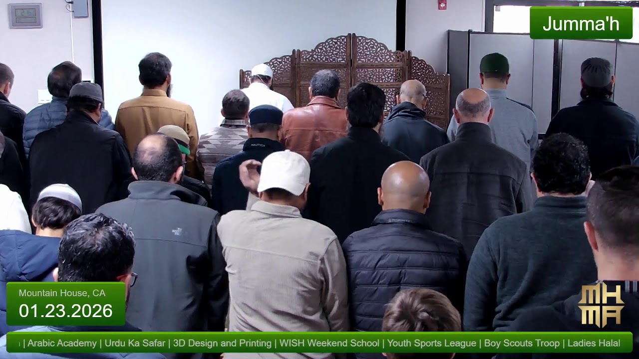 MHMA Live -Jummah 01/23/2026