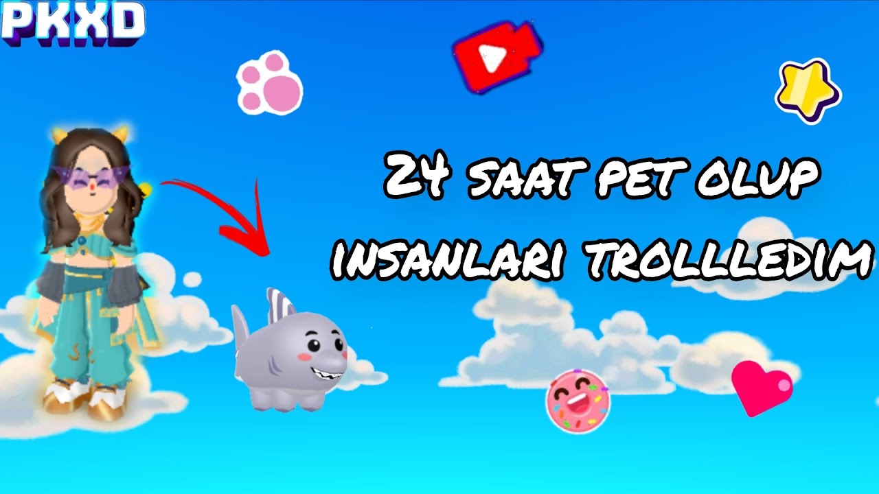 24 SAAT PET OLUP İNSANLARI TROLLEDİM ( TROLLEYEMEDİM )
