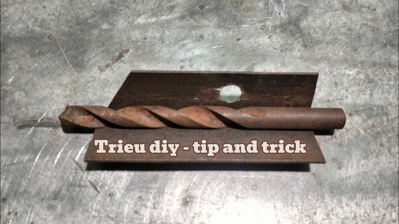 DIY Drill Bit Sharpening Tool - Simple & Effective Guide / tips and tricks