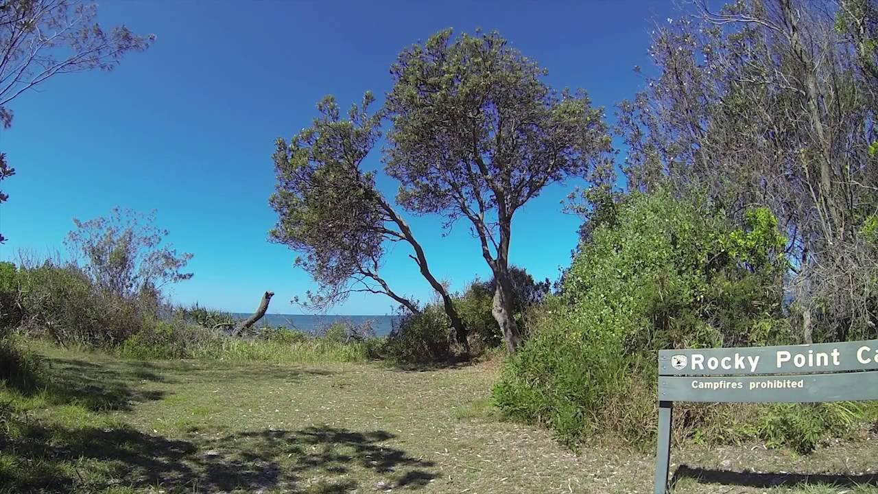 Rocky Point Campground, Yuraygir National Park, Near Grafton, NSW