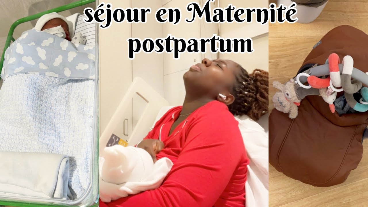 VLOG : Séjour en maternité | on rentre avec bébé | Post partum